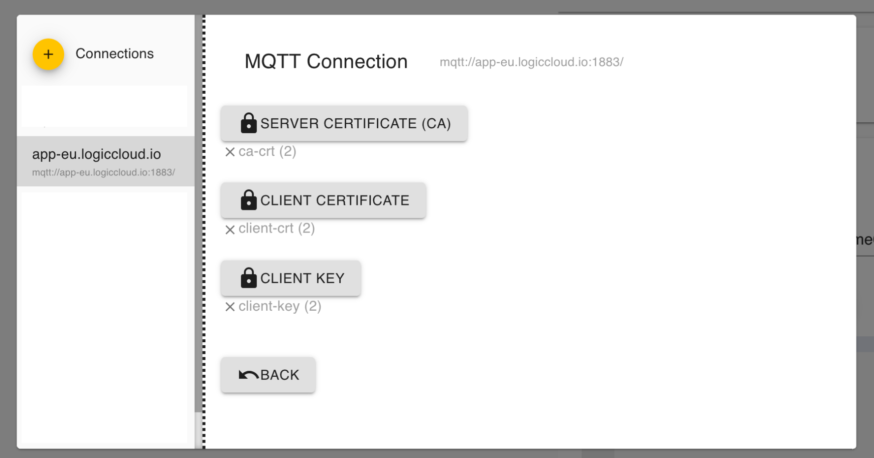 MQTT Certificates