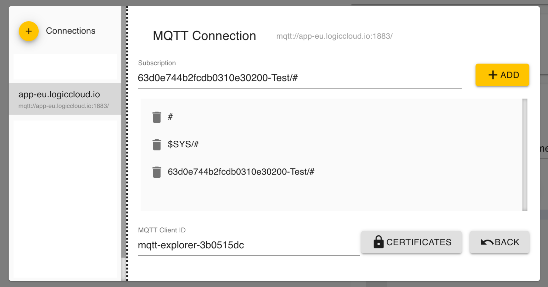 MQTT-ämne